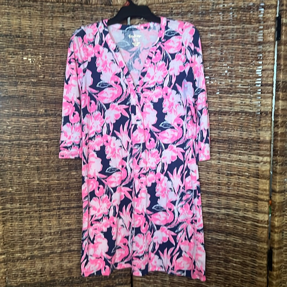 Lilly Pulitzer Flamingo Dress